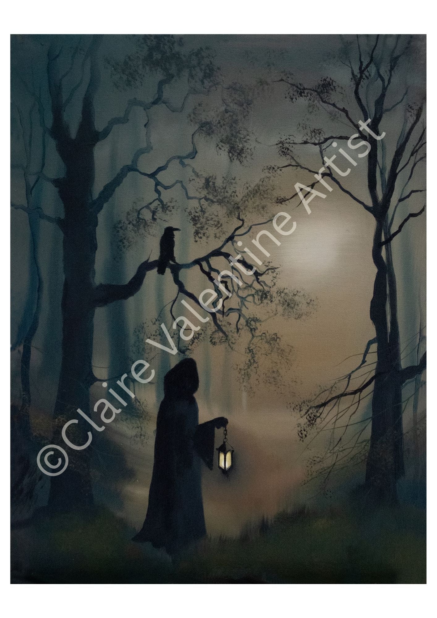 Raven Guide - Original Oil
