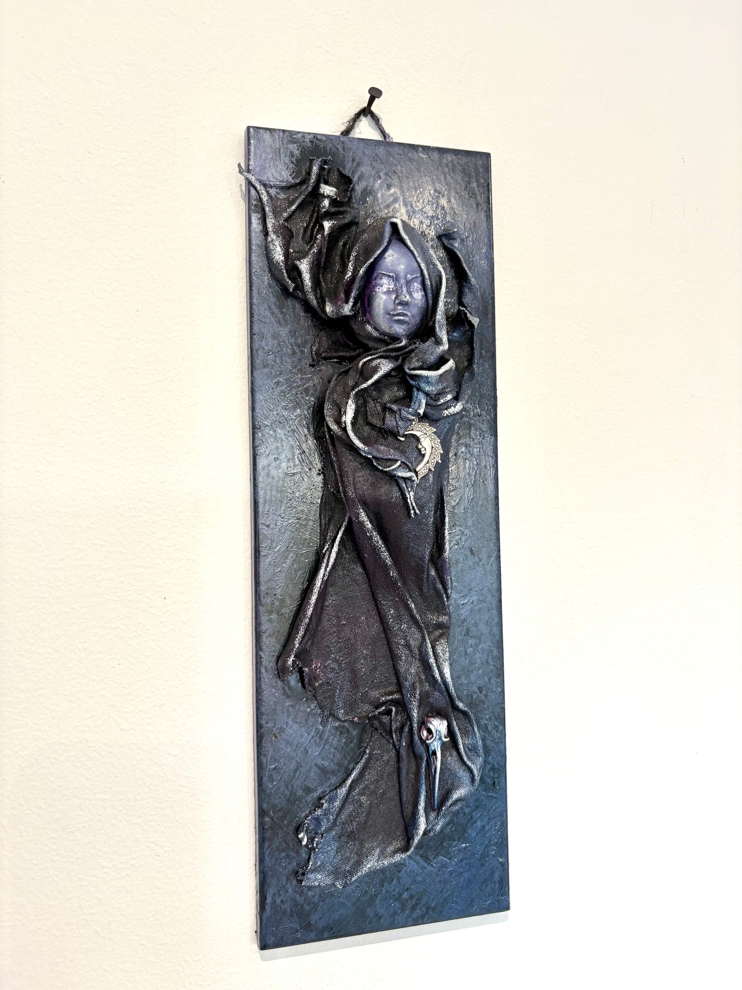 Muninn - Original Sculpture Norse Viking