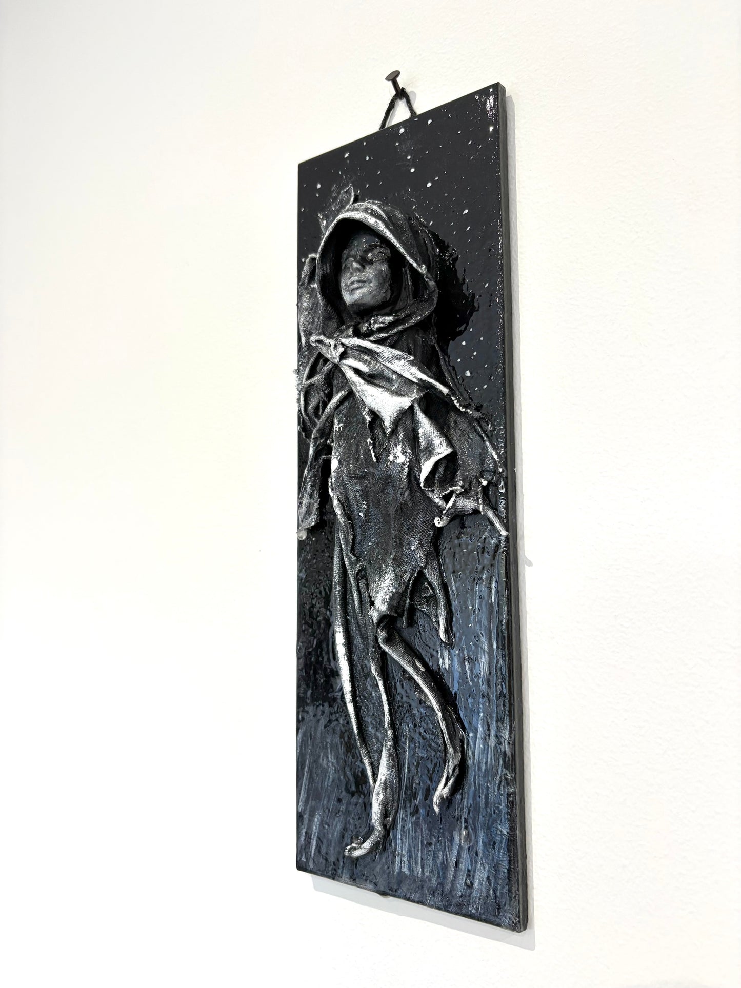 Midwinter Goddess Wall Relief - Original Recycled Art