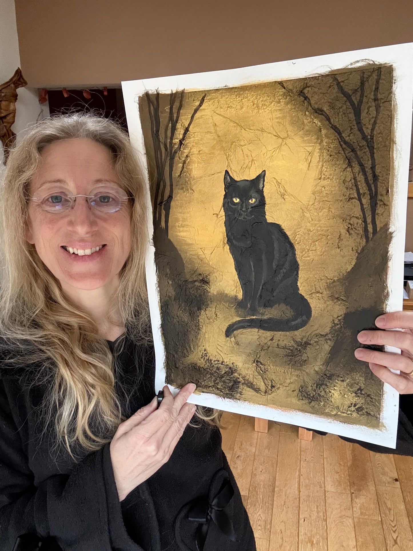 Instinct - Cat Art Print