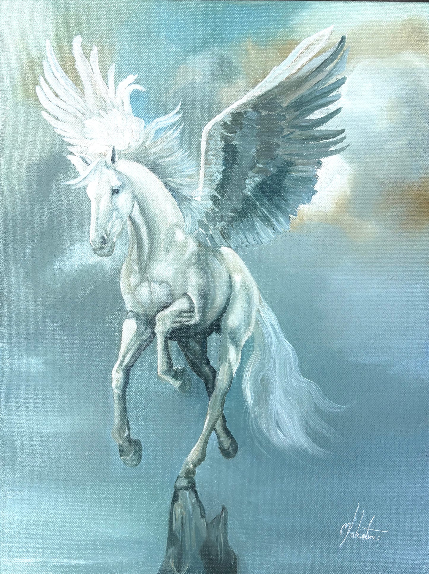 Pegasus - original oil