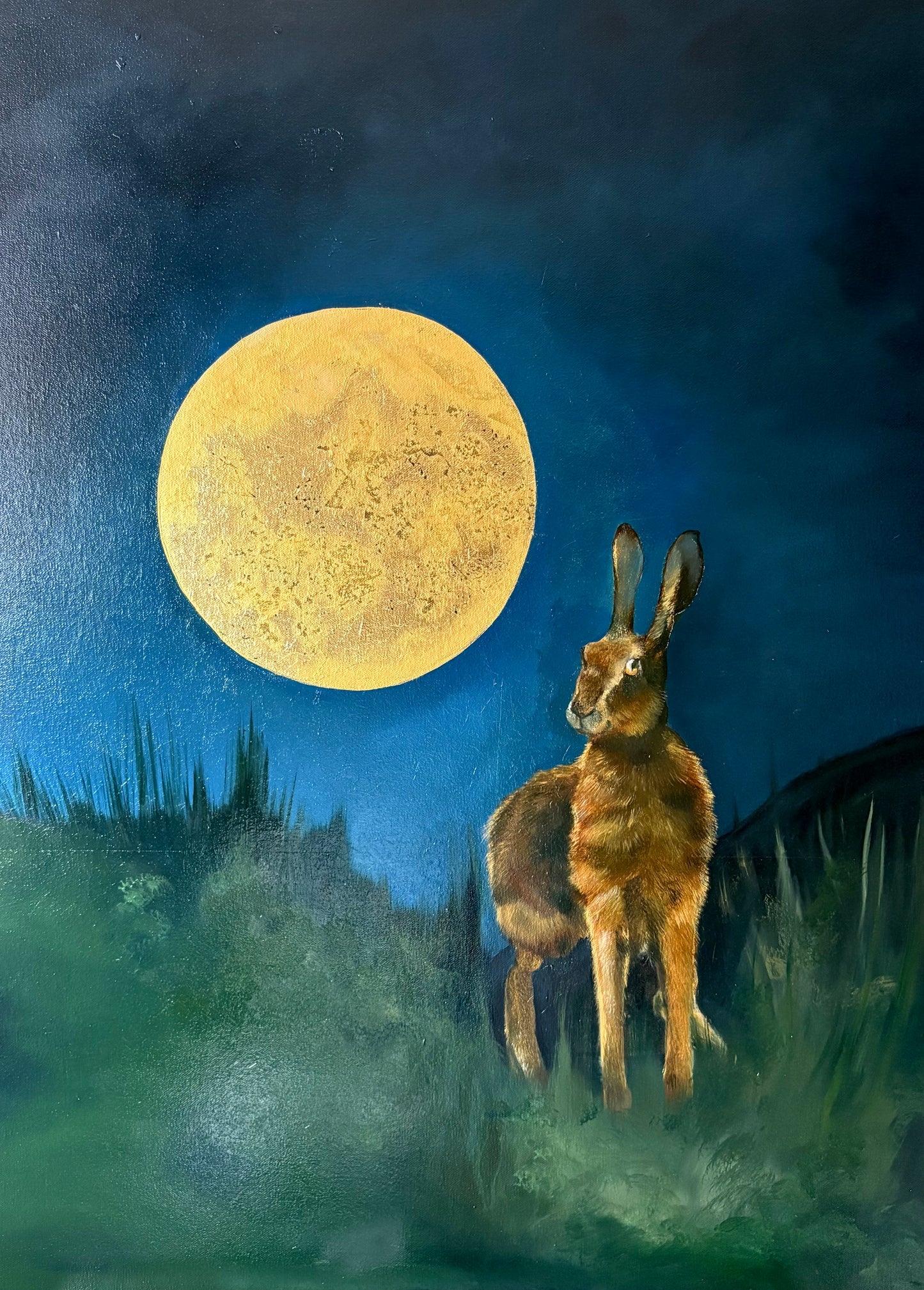 Hare - original oil