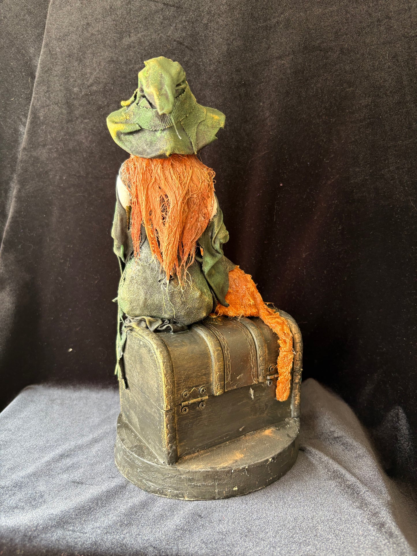 Maevara Witch and Bramble the Cat - Coven Collection - Eco friendly art