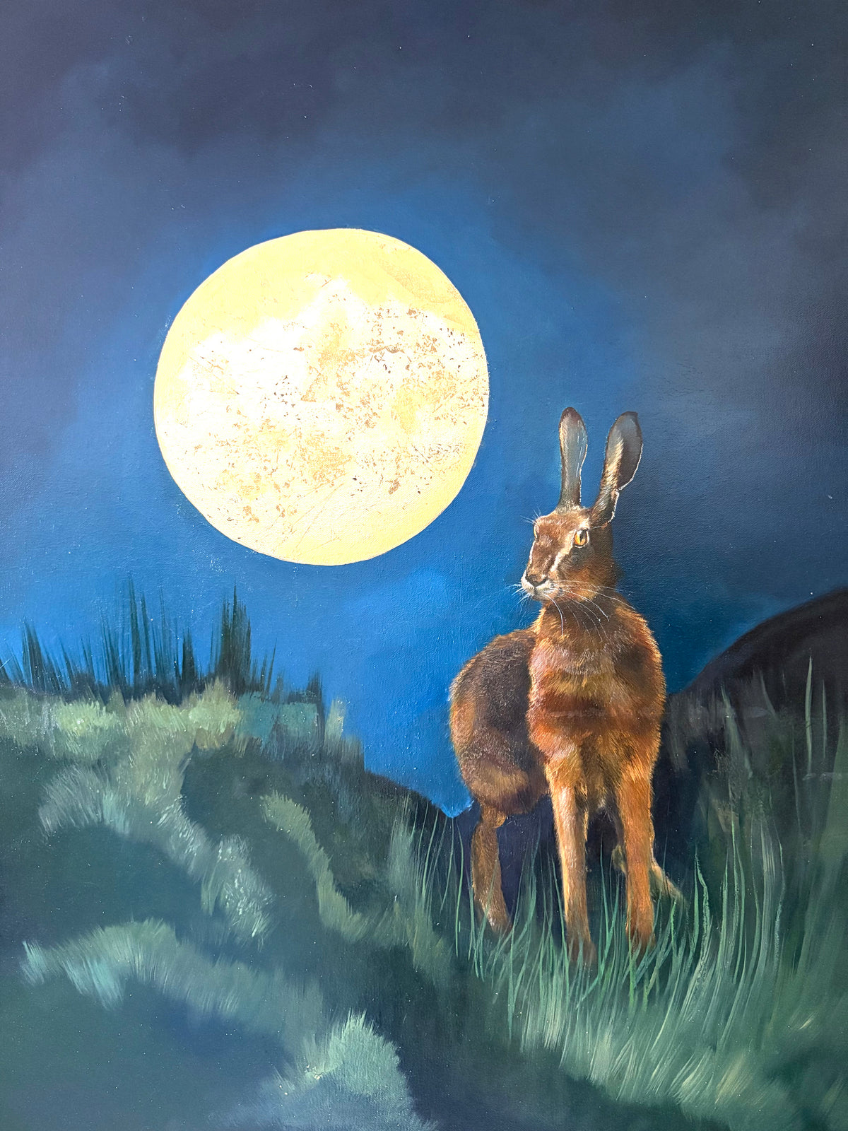 Hare - original oil