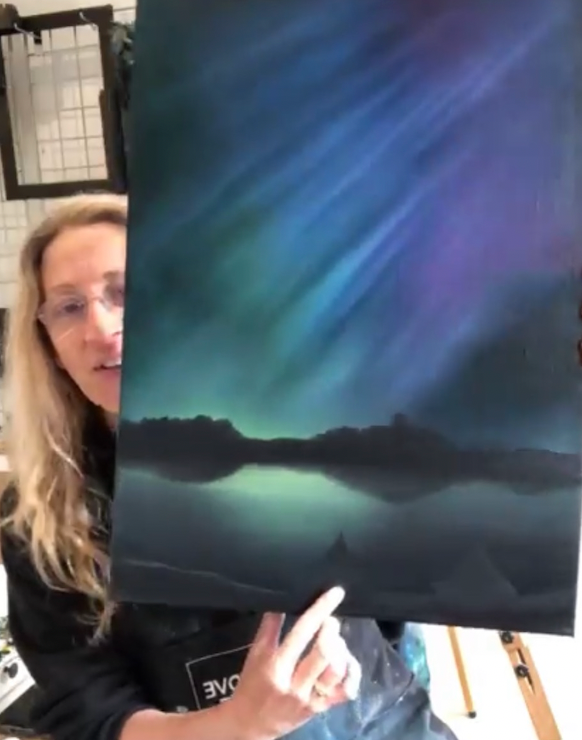 Aurora Art - Euphoria - Original Oil