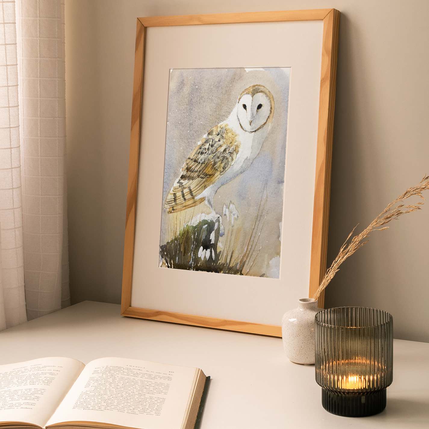 The First Snowdrops Barn Owl Mix n Match