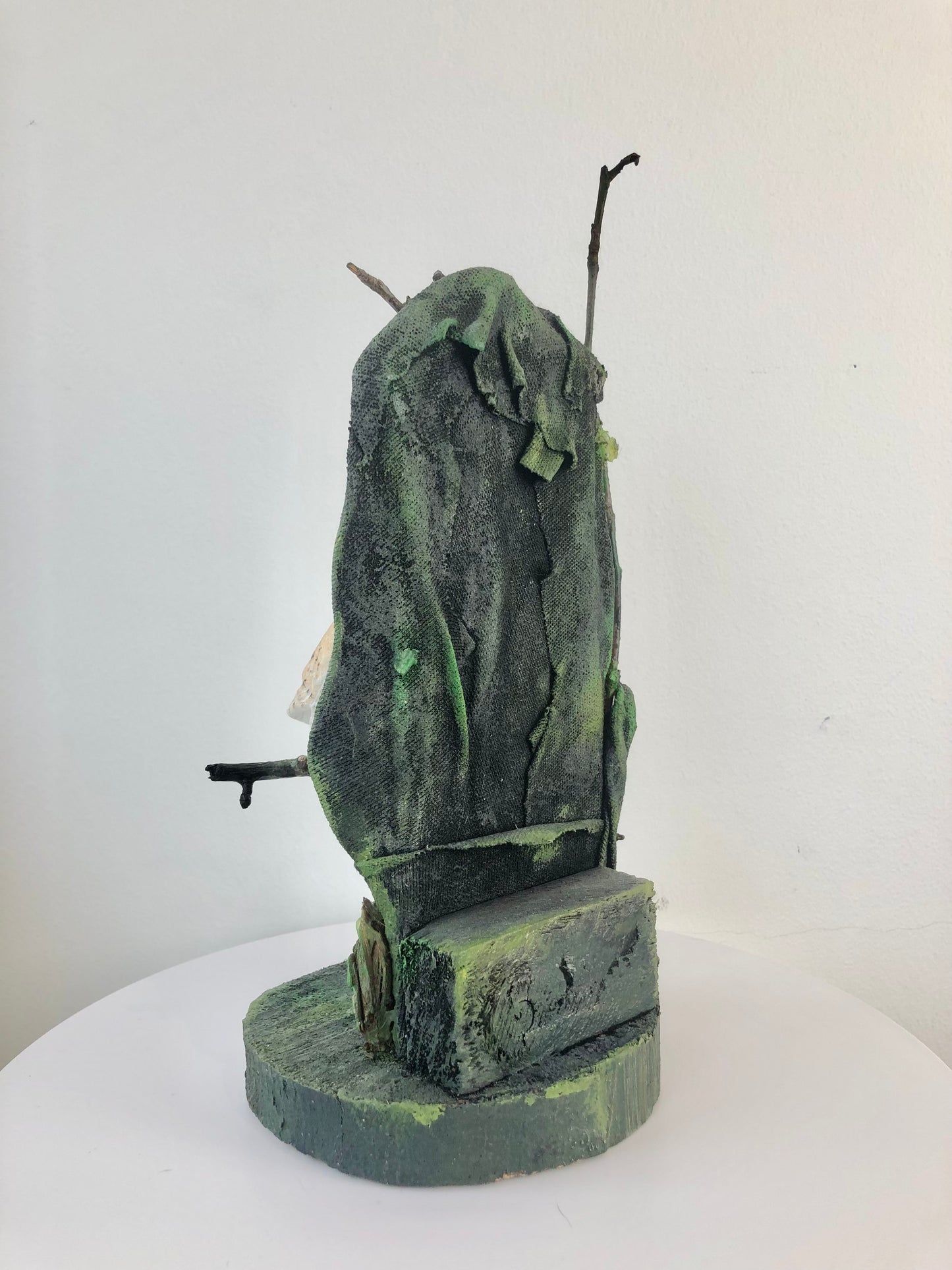 The Wisest Owl Take Time to Reflect - Medieval Pagan Sculpture