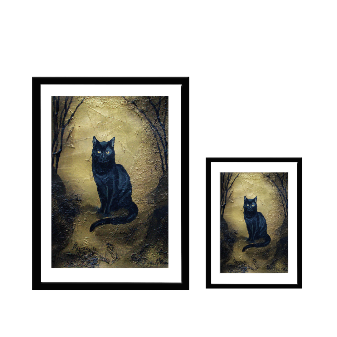 Instinct - Cat Art Print