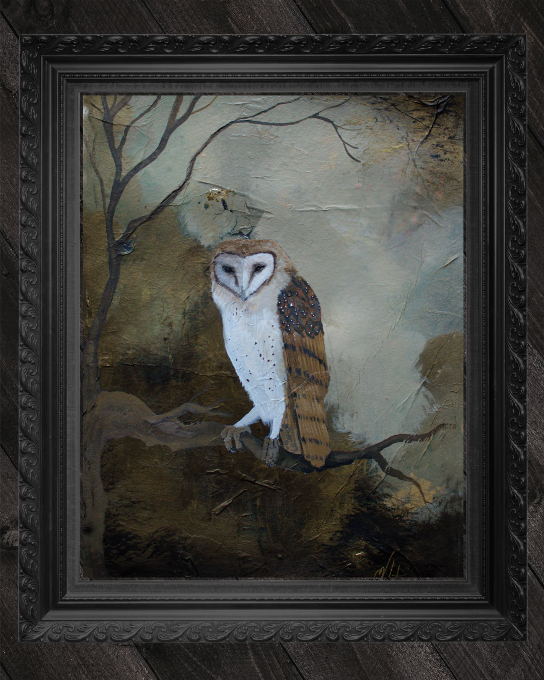 Clarity - Owl Art Print
