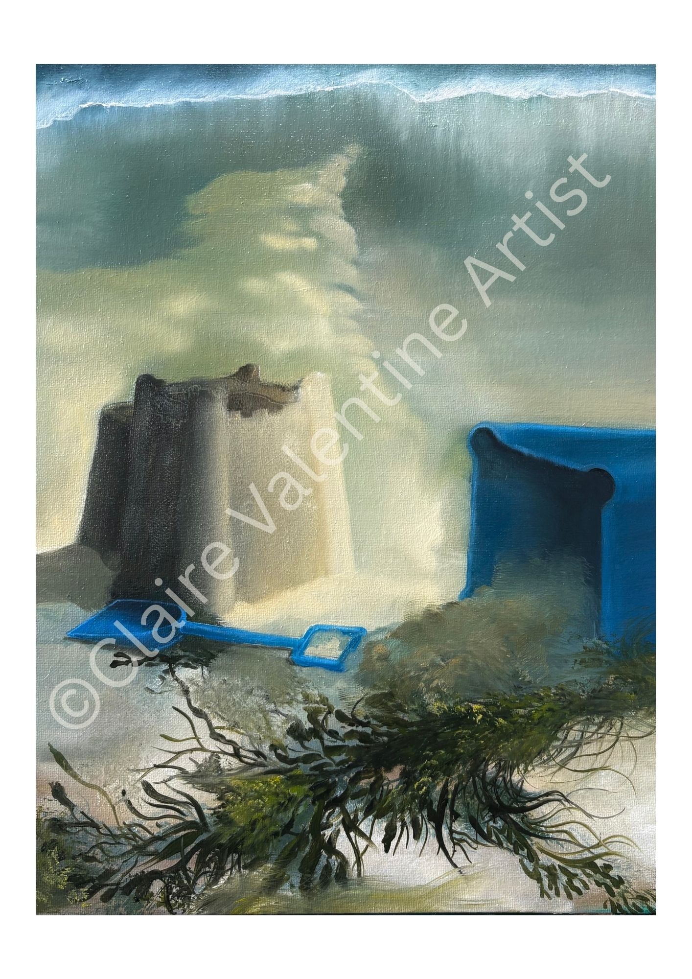 Sandcastle - Original Oil