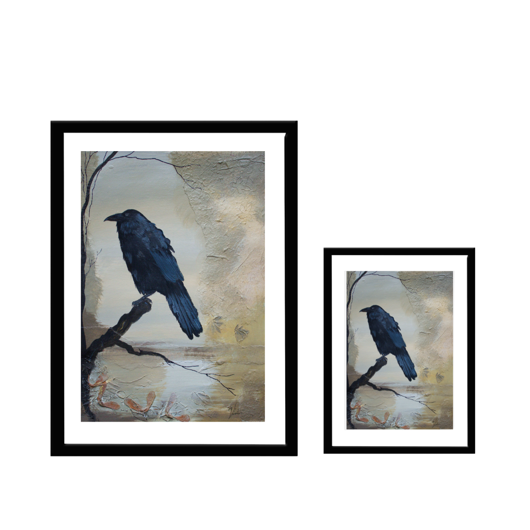 Transformation - Raven Art Print