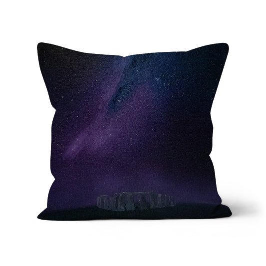 Stonehenge Faux Suede Cushion