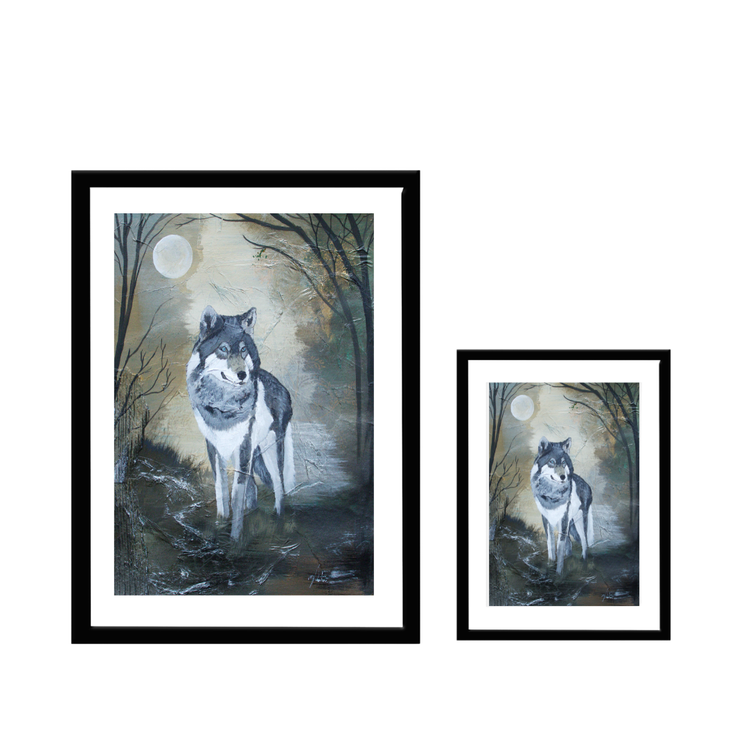 Belonging - Wolf Art Print