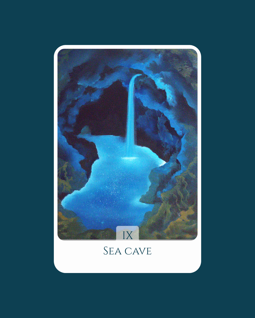 Sea Cave Original Oil