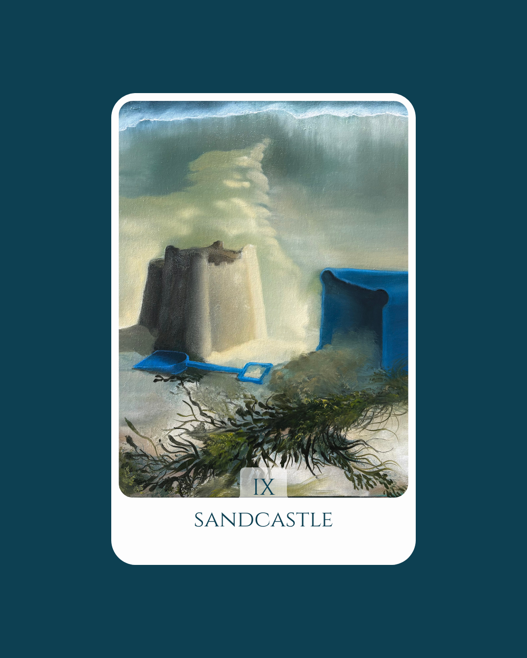 Sandcastle - Original Oil