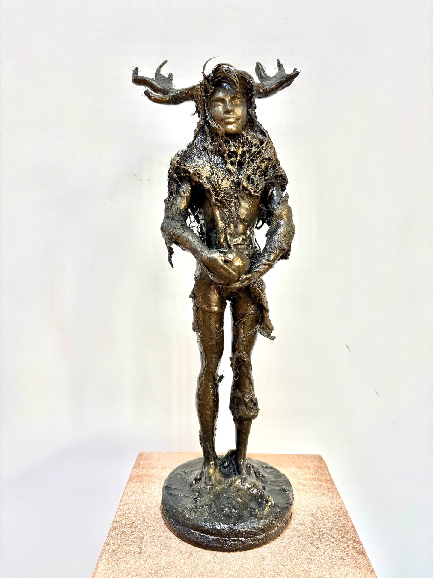 Cernunnos Herne - Pagan Sculpture Recycled Materials