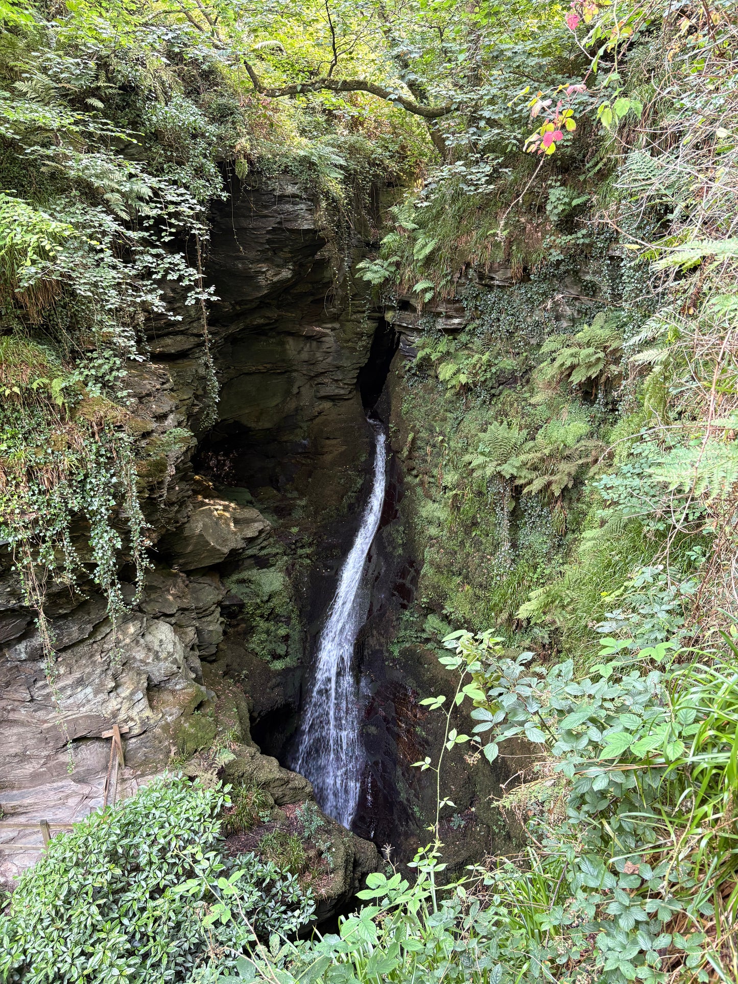 St. Nectan's Glen - Pagan Sculpture Recycled Materials