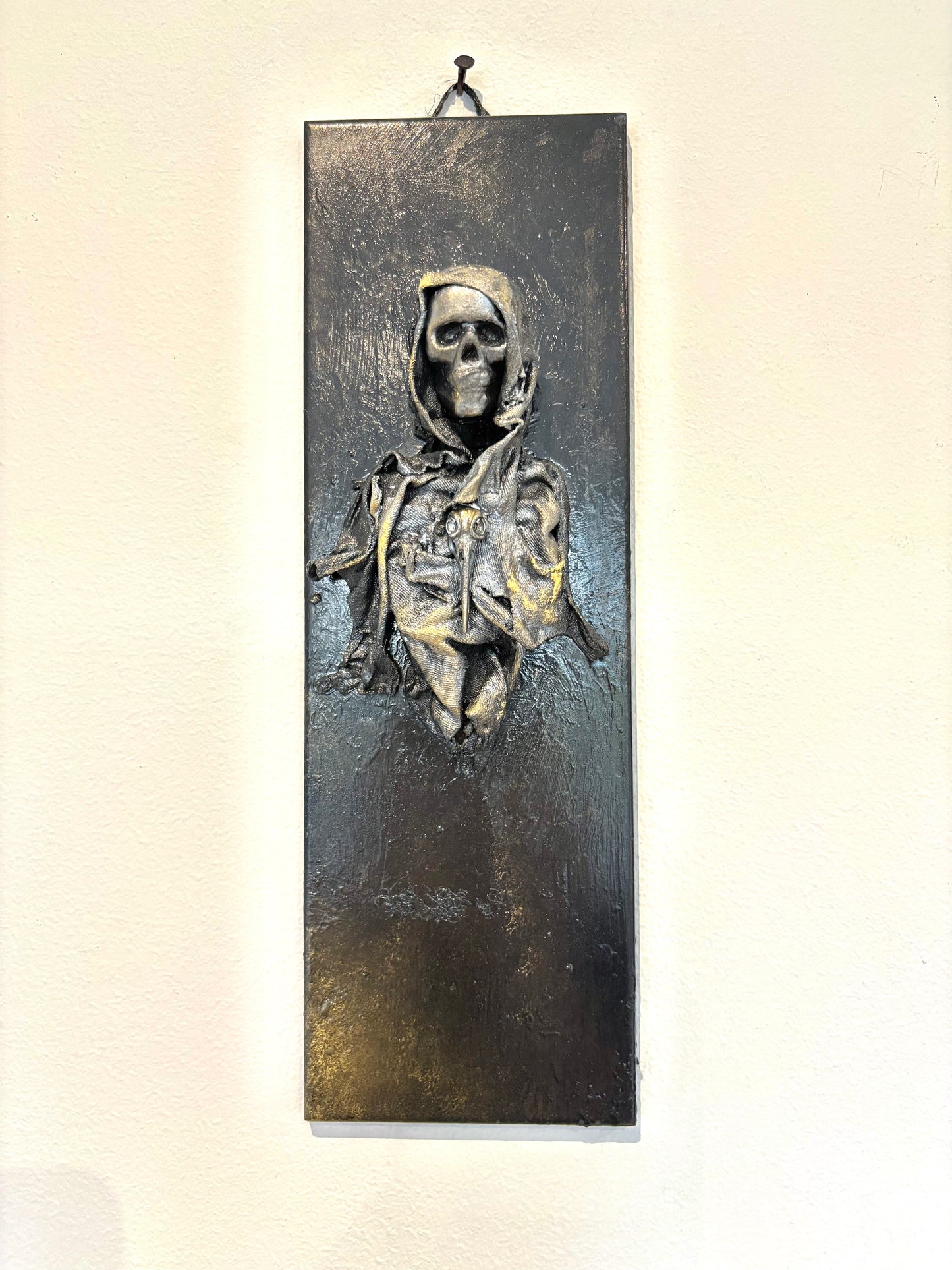 Huginn - Original Sculpture Norse Viking