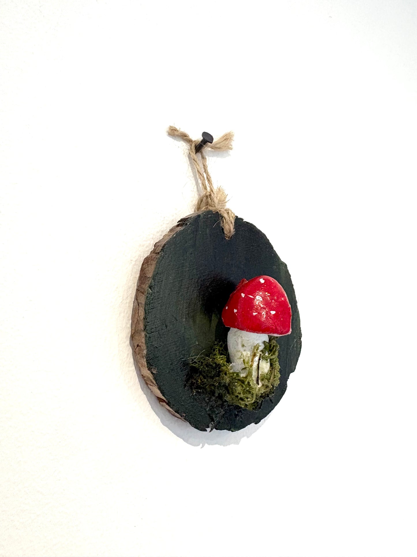 Fly Agaric - Hanging Charms - Original Recycled Art