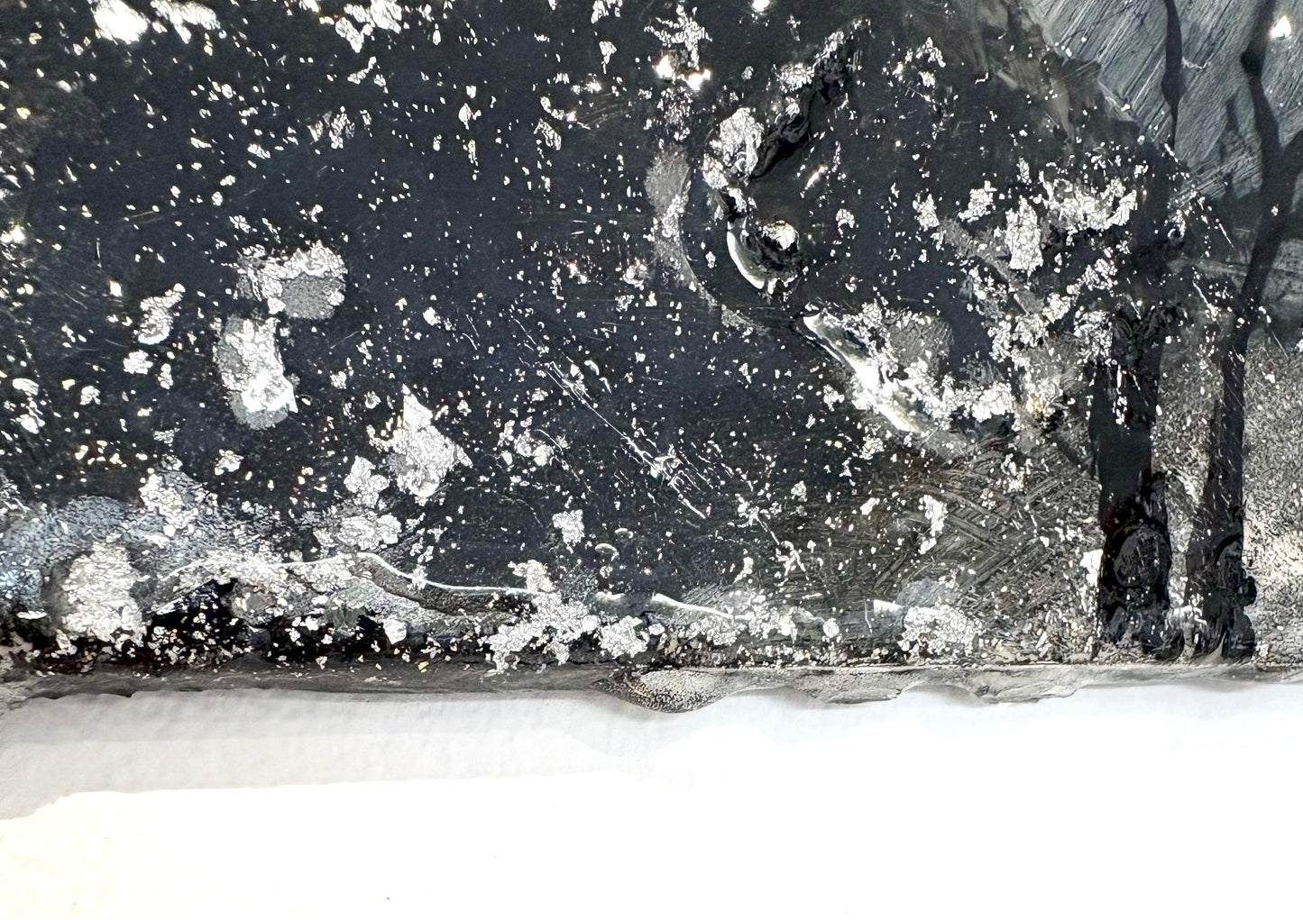 Winter Grimoire Wall Relief - Original Recycled Art