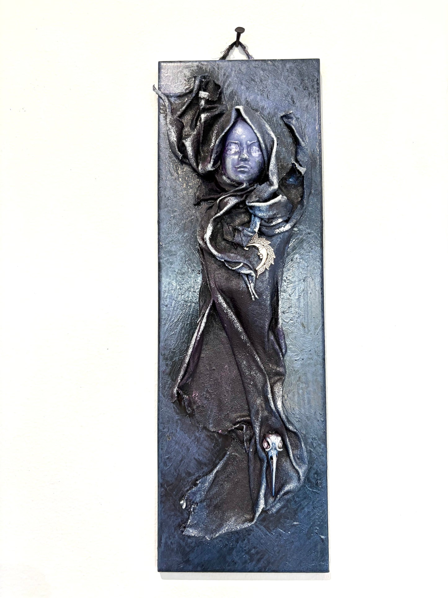 Muninn - Original Sculpture Norse Viking