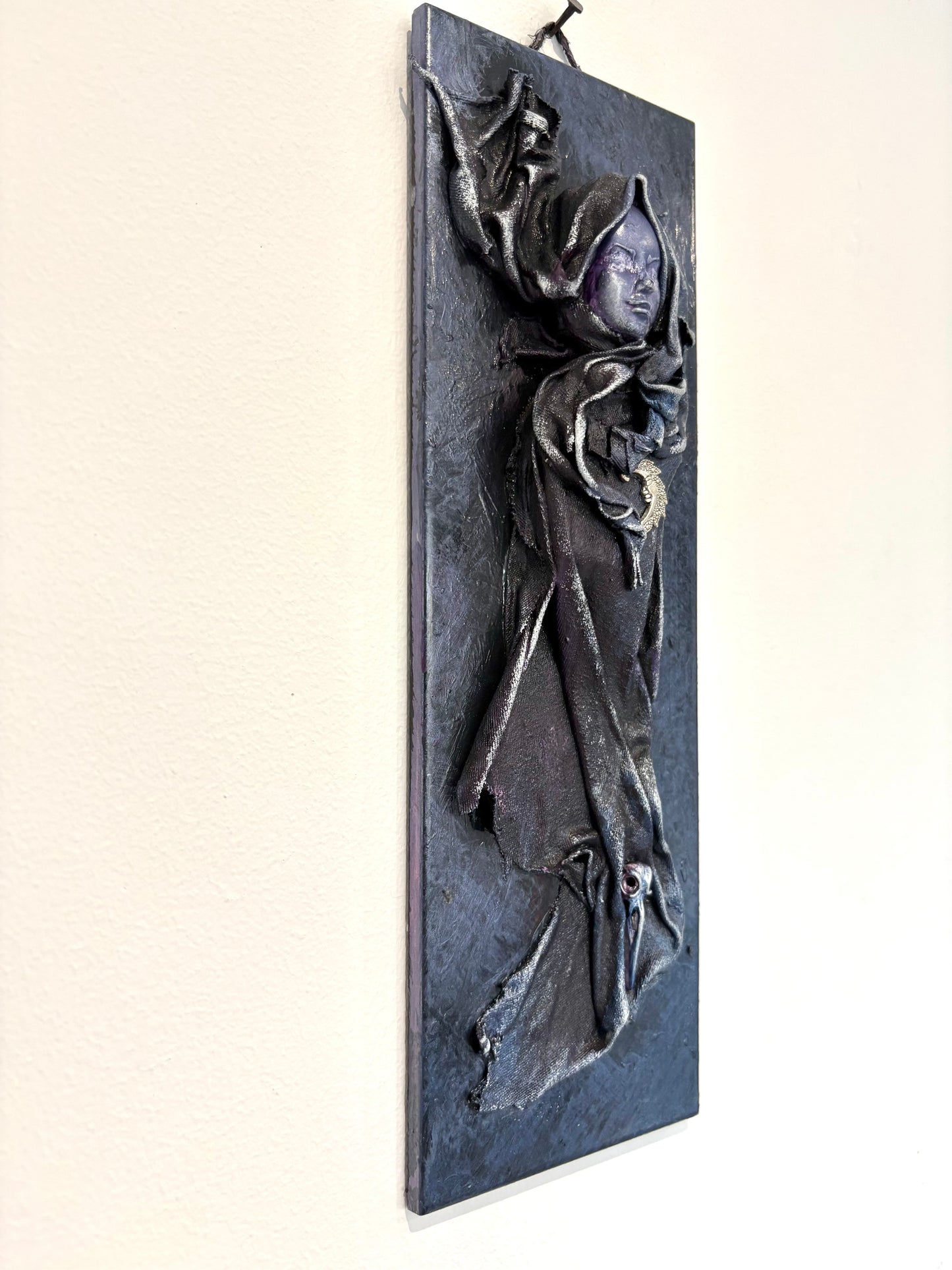 Muninn - Original Sculpture Norse Viking