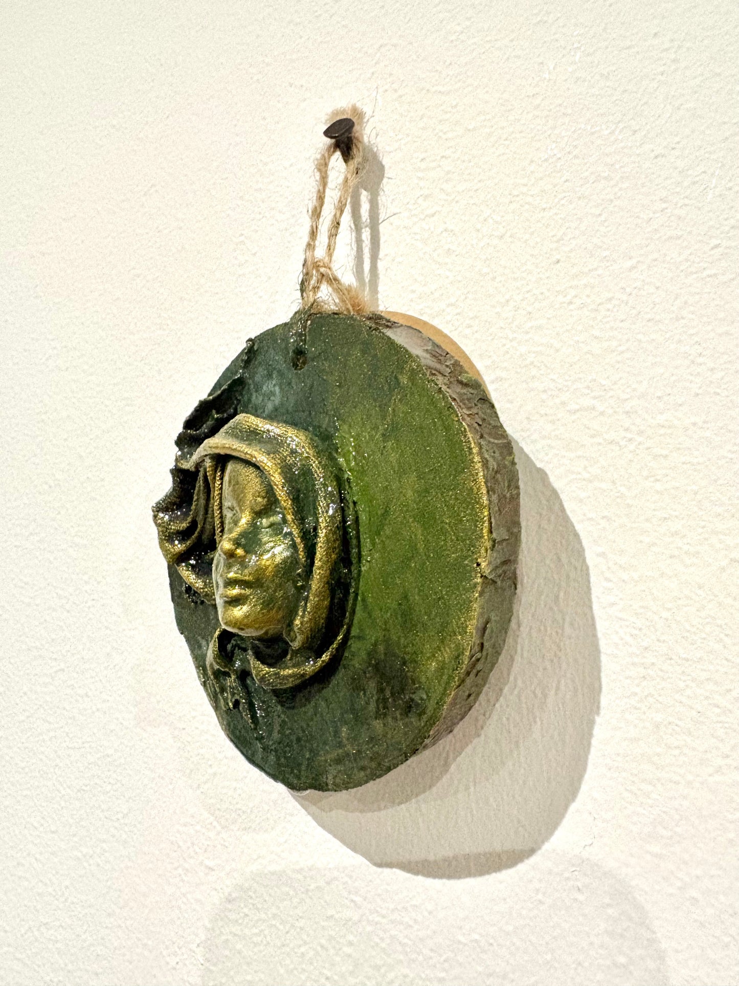 Spring God Ostara - Hanging Charms - Original Recycled Art