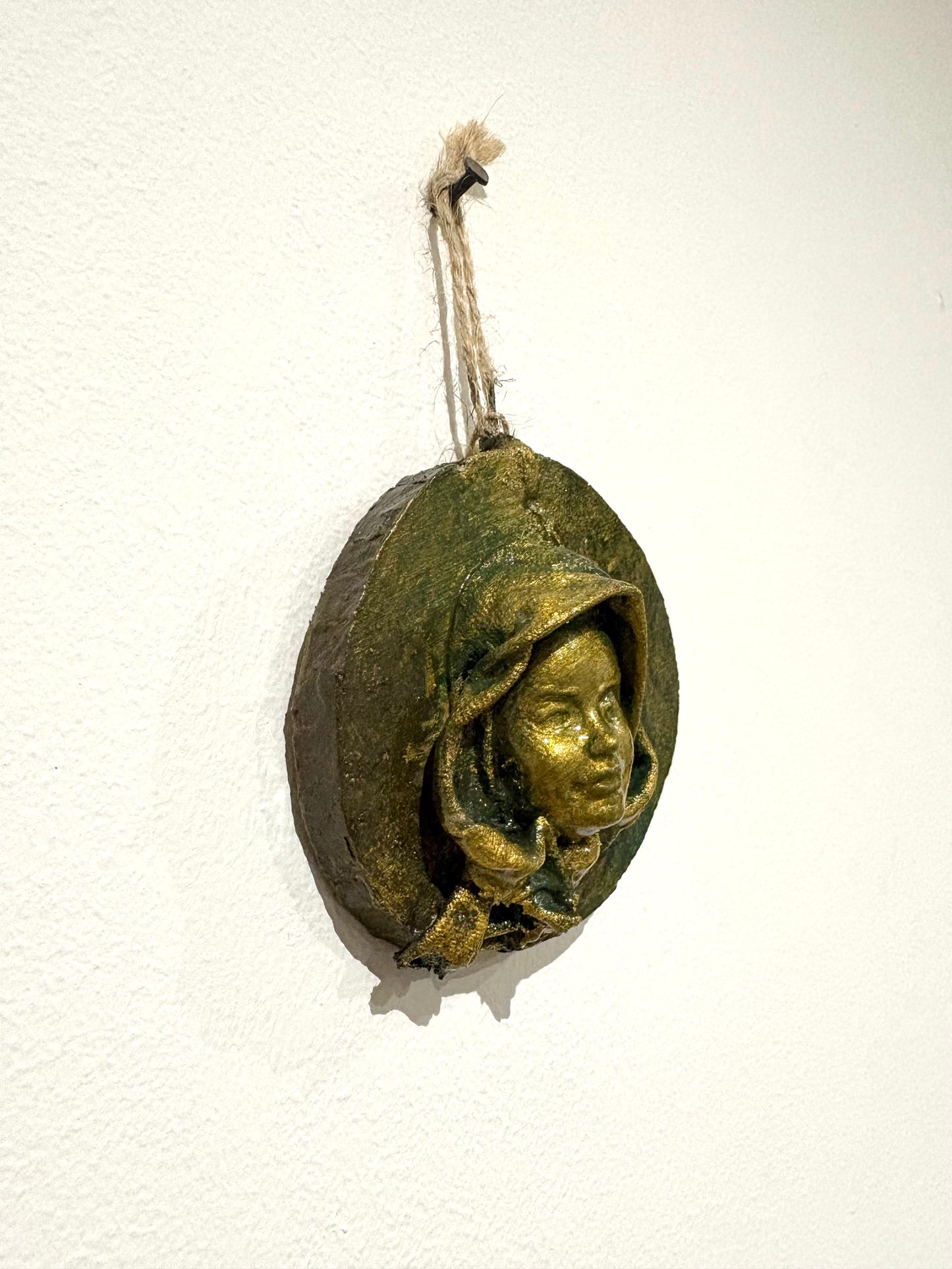 Spring Goddess Ostara - Hanging Charms - Original Recycled Art