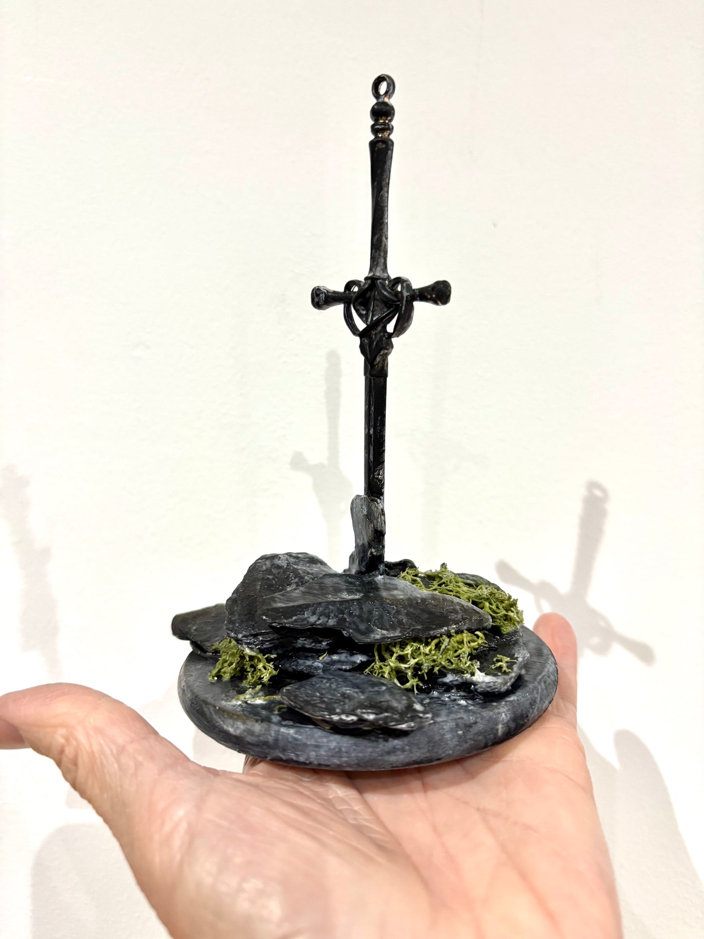 Excalibur - Pagan Sculpture Recycled Materials