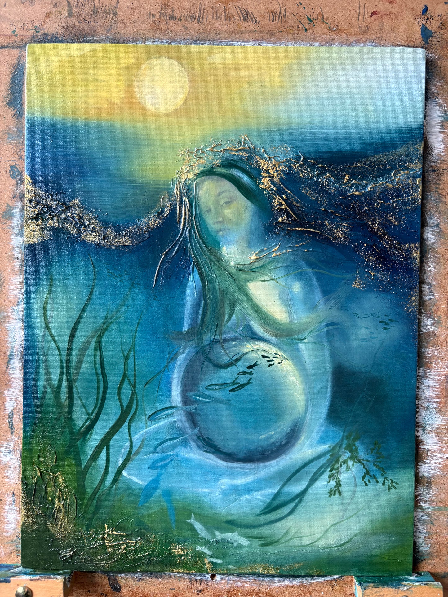 Gaia Sea Oracle - Original Oil