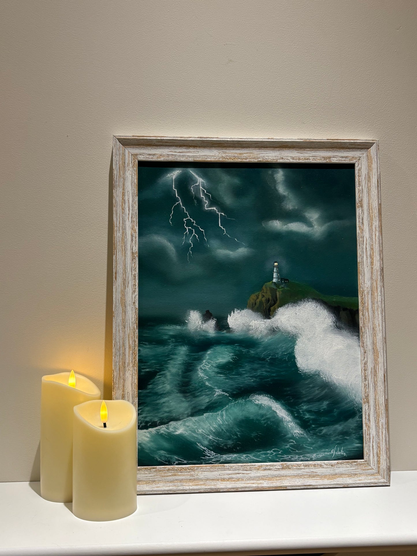 Sea Storm Sea Oracle - Original Oil