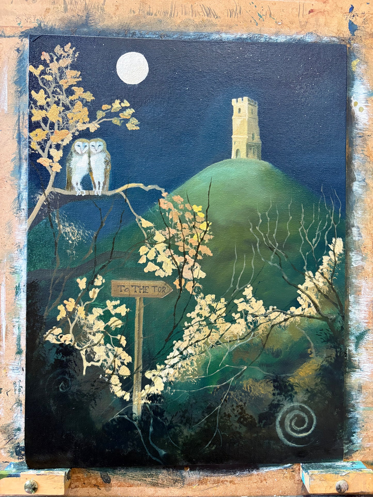 Guardians of the Tor - original oil