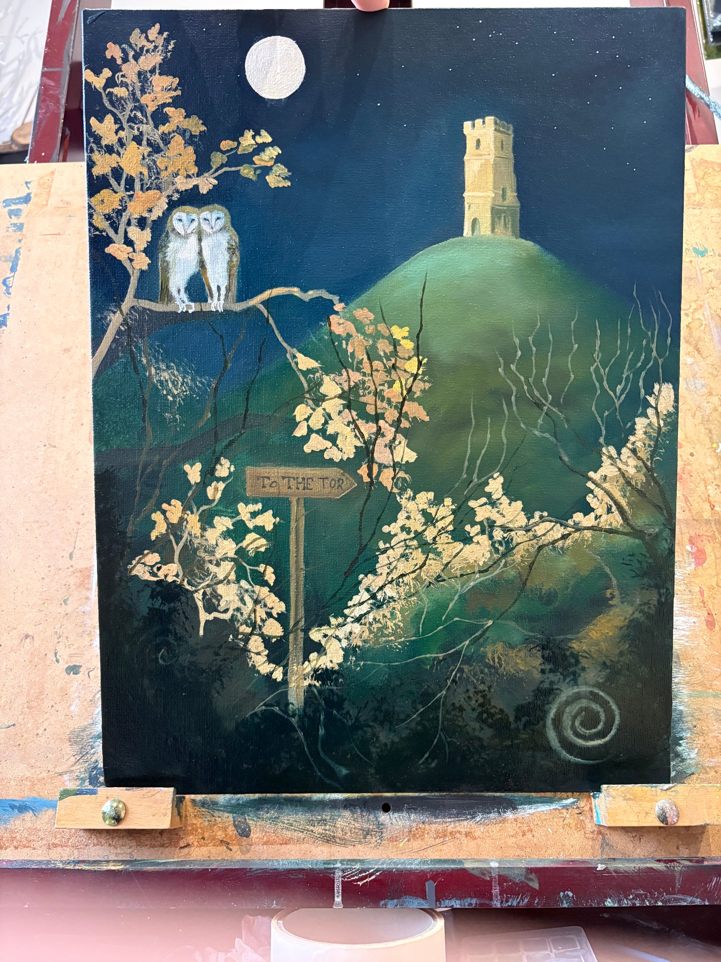 Guardians of the Tor - original oil