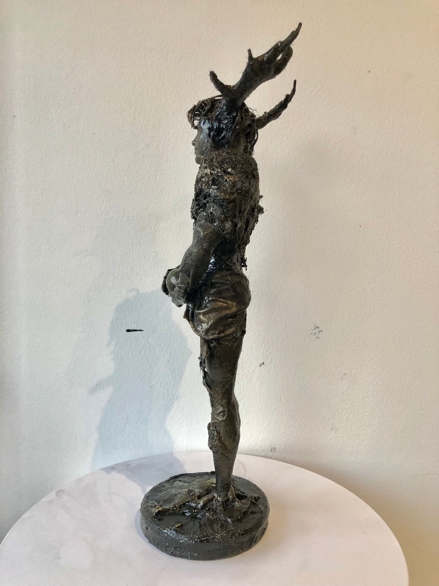 Cernunnos Herne - Pagan Sculpture Recycled Materials