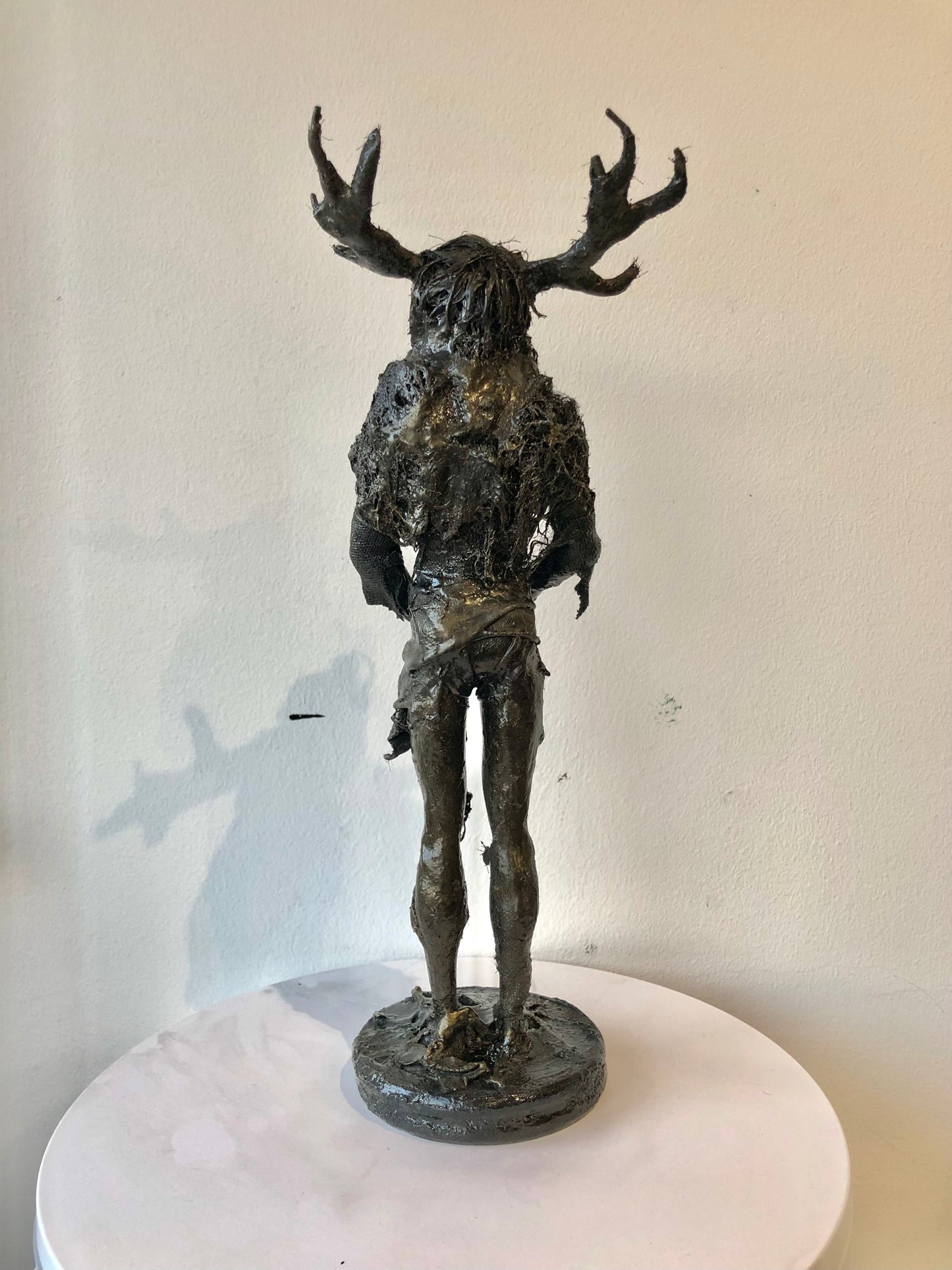 Cernunnos Herne - Pagan Sculpture Recycled Materials