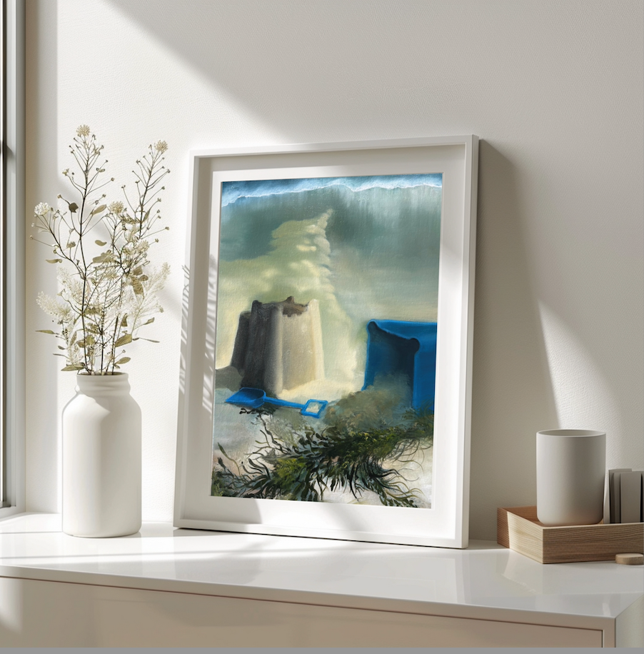 Sandcastle - Original Oil