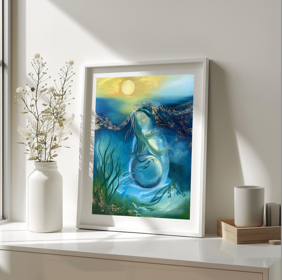 Gaia Sea Oracle - Original Oil