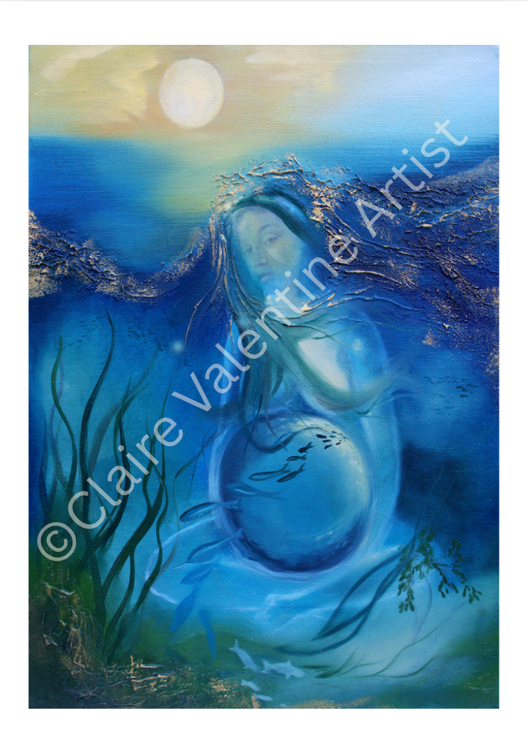 Gaia Sea Oracle - Original Oil