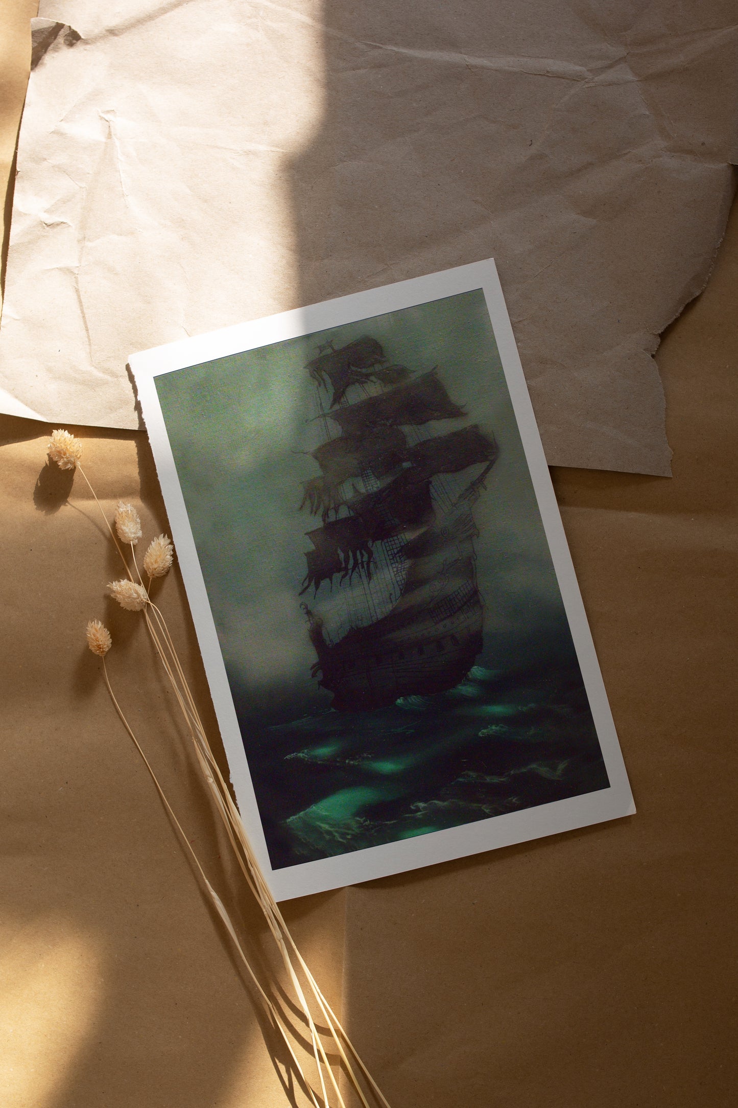 Ghost Ship Sea Oracle - Original Oil