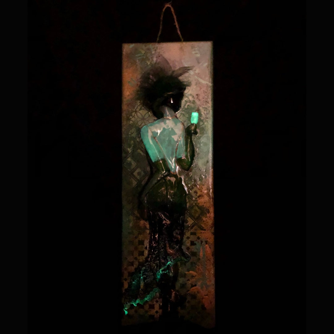 Exit in Style Magical Cocktail Wall Sculpture