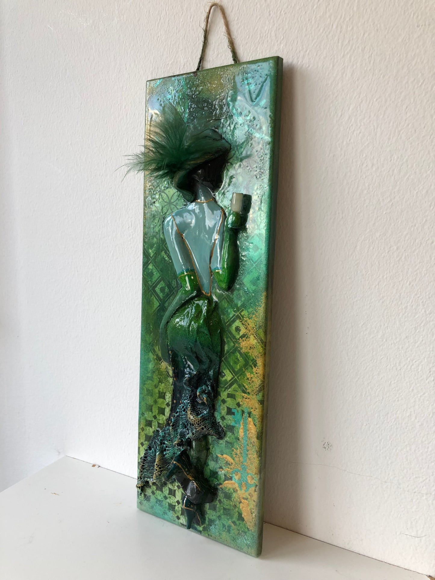 Exit in Style Magical Cocktail Wall Sculpture