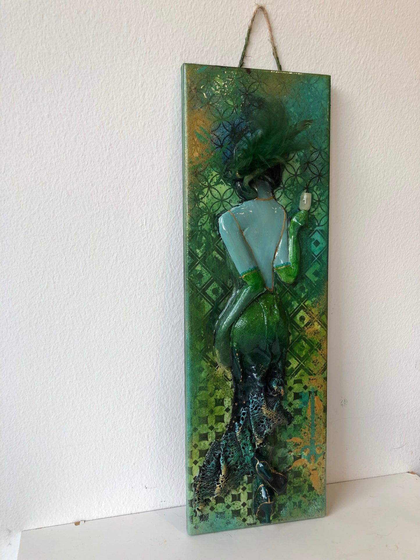 Exit in Style Magical Cocktail Wall Sculpture