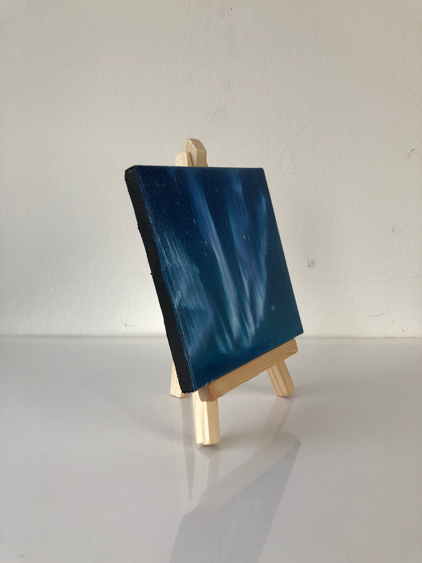 Aurora II - Mini Painting on Easel Stand